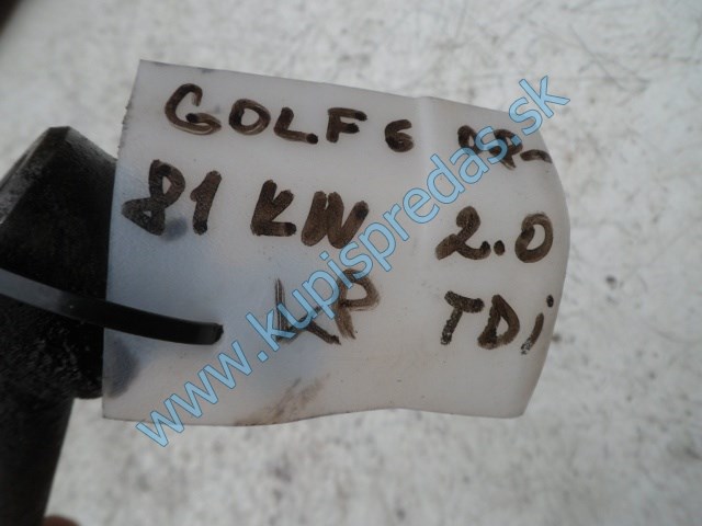 trubka na vedenie oleja na vw volkswagen golf 6 2,0tdi, 03G145535F